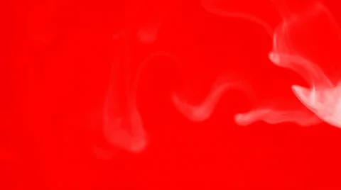 Smoke on backgrounds of chromakey red Stock Footage 34449447