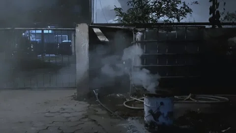 Smoke from Barrel, Dark Night Видео 340110082