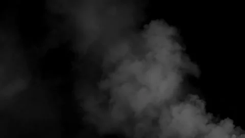 Smoke of Big Explosion Rusing Up Stock Footage 197206053