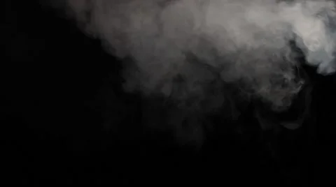 Smoke on black 2 Stock Footage 52549091