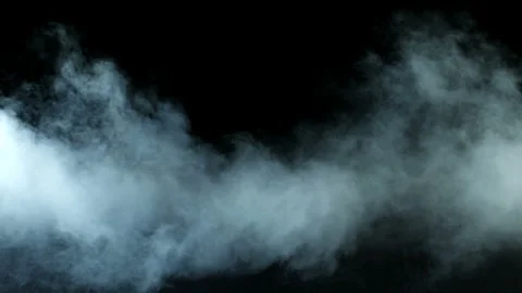 Smoke in Black Area Vídeo Stock 97145671