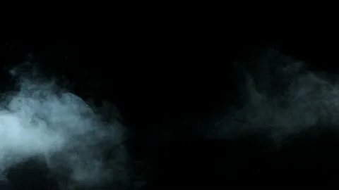 Smoke in Black Area Stock Footage 97147107