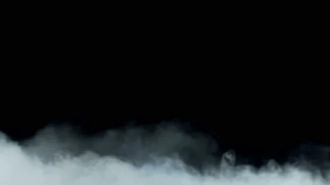 Smoke in Black Area Stock Footage 97148136