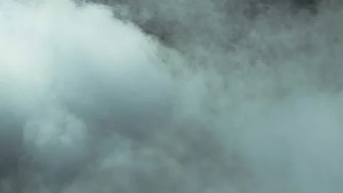 Smoke in Black Area Stock Footage 97148385