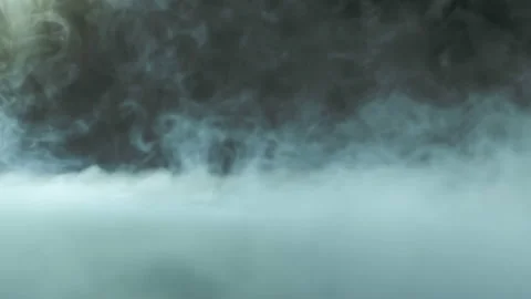 Smoke in Black Area Stock-Footage 97148514