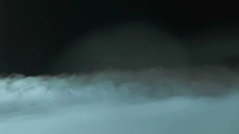 Smoke in Black Area Stock Footage 97148643