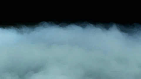 Smoke in Black Area Stock Footage 97149481