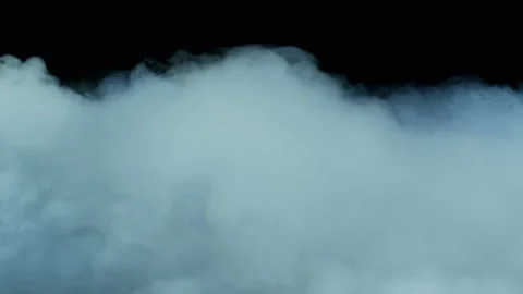 Smoke in Black Area Stock Footage 97149520