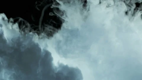 Smoke in Black Area Vídeo Stock 97149848