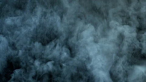 Smoke in Black Area Stock Footage 97151524