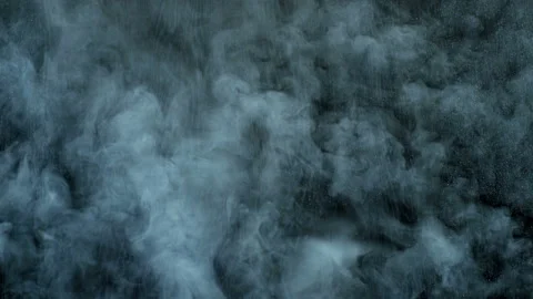 Smoke in Black Area Stock Footage 97152305