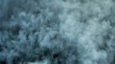 Smoke in Black Area Stock Footage 97154224