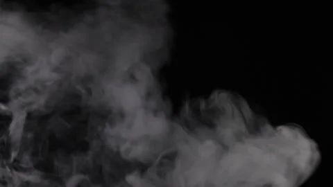 Smoke on a black background. background footage Stock Footage 218629962