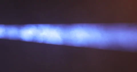 Smoke on black background in blue light | Stock Video | Pond5