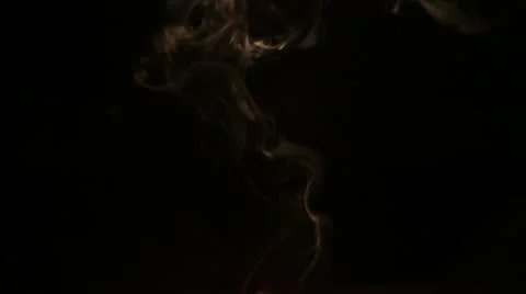 Smoke on black background Stock Footage 11854675