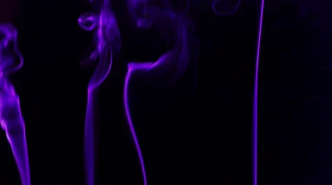 Smoke on black background Stock Footage 41020994