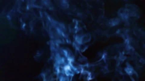 Smoke on black background Видео 41023604