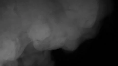 Smoke on a black background Stock Footage 62342544