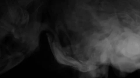 Smoke on a black background Stock Footage 62342629