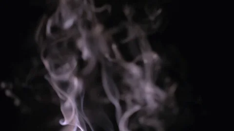 Smoke on a black background Stock Footage 79172478