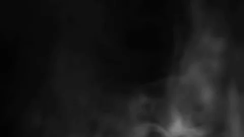 Smoke on Black Background Stock Footage 81705027