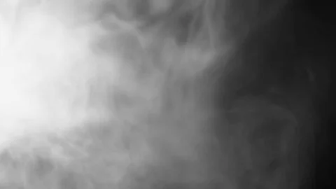 Smoke on Black Background Stock Footage 81705116