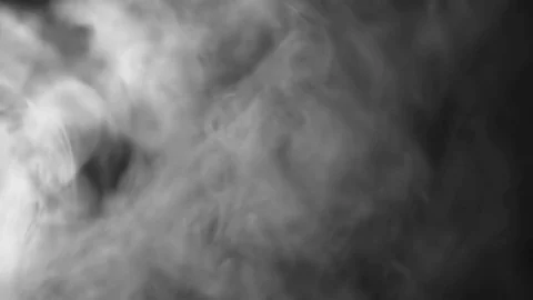 Smoke on Black Background Stock Footage 81705128