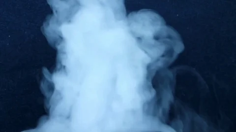 Smoke on black background Stock Footage 85279444