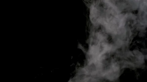 Smoke on a black background Video stock 108146408