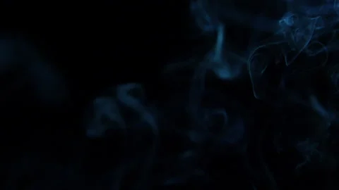 Smoke on black background Stock Footage 169896246