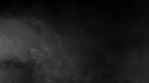 Smoke on black background Video stock 234825703