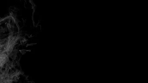 Smoke on black background Stock Footage 300978161
