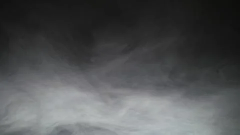 Smoke on black background Stock Illustration