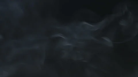 Smoke on Black Bacround 스톡 동영상 68059996