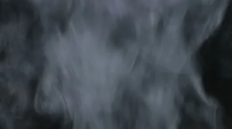 Smoke on Black Bacround Stock Footage 68060002