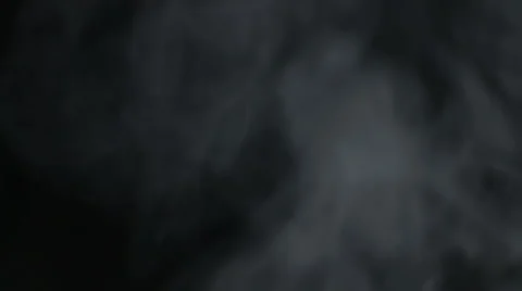 Smoke on Black Bacround Stock Footage 68060003