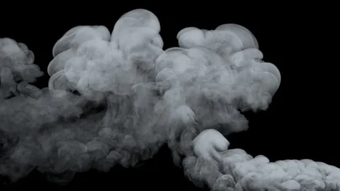 Smoke On Black Stock Footage 252102420