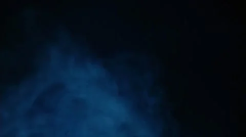 Smoke On The Black Screen Stock Footage 46212808