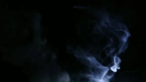 Smoke black screen video Stock-Footage 157307606