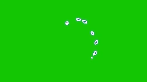 Smoke Blow Animation Overlay Effect Stock Footage 340368040