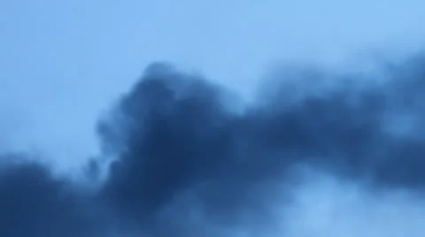 Smoke blue Stock Footage 34523529