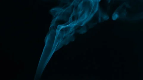 Smoke blue light 库存影片 1043798