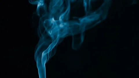 Smoke blue light Stock Footage 1043820