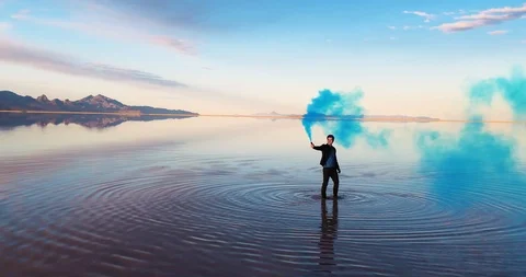 Smoke Bomb 3 Stock Footage 118400903
