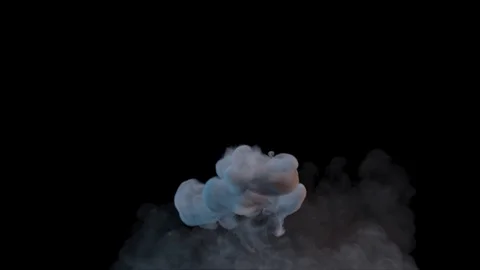 Smoke from the bottom Stock Footage 106823579