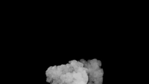 Smoke from bottom to side #18 Stock Footage