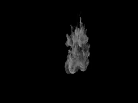 Smoke breathe out Video stock 83244141