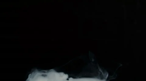 Smoke Bubbeling Rings Stock Footage 68415053