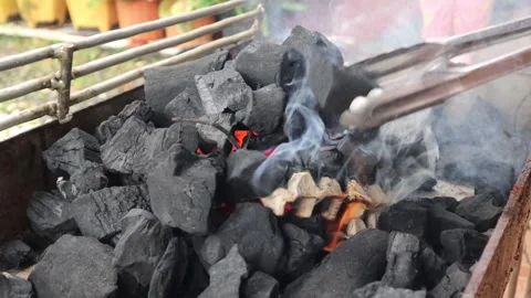 Smoke from burning (4) Stock Footage 280117980