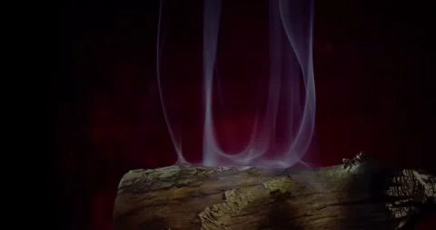 Smoke burning from candle. Stock Footage 292725279